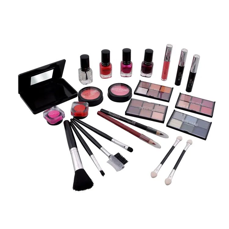 Kit Maquillage Tout-en-Un avec Palette Fards à Paupières et Gloss - Beautybienetre.