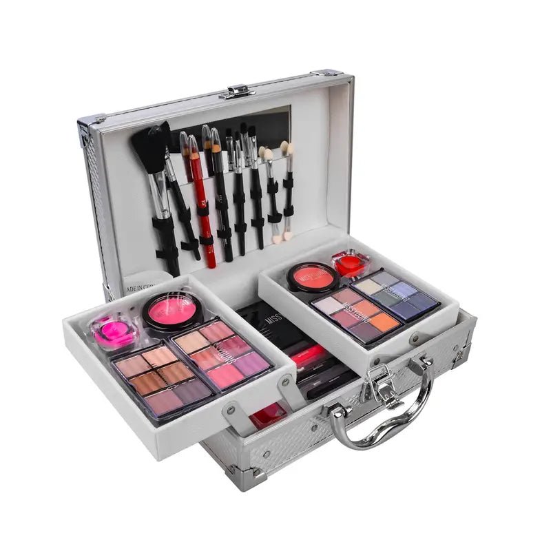 Kit Maquillage Tout-en-Un avec Palette Fards à Paupières et Gloss - Beautybienetre.