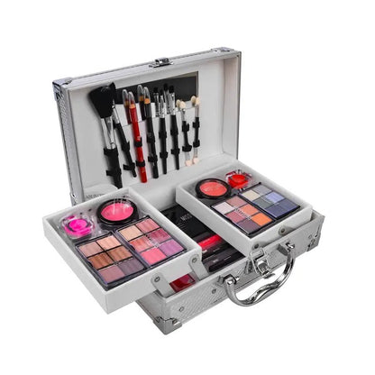 Kit Maquillage Tout-en-Un avec Palette Fards à Paupières et Gloss - Beautybienetre.