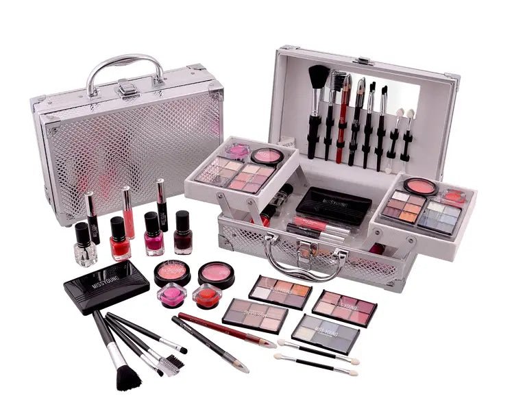 Kit Maquillage Tout-en-Un avec Palette Fards à Paupières et Gloss - Beautybienetre.