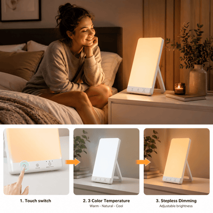 Lampe Bien - Être 10 000 Lux | Boost d’Énergie & Humeur - Beautybienetre.