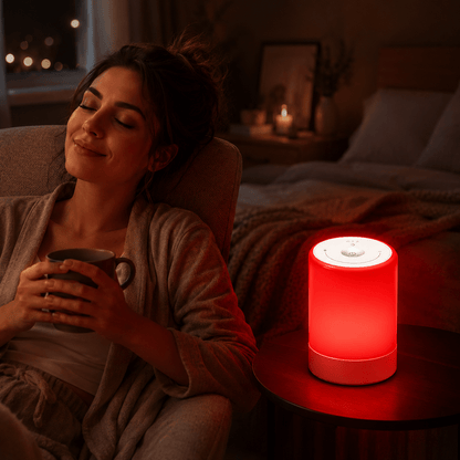 Lampe Luminothérapie Rouge 670nm | Aide au Sommeil - Beautybienetre.
