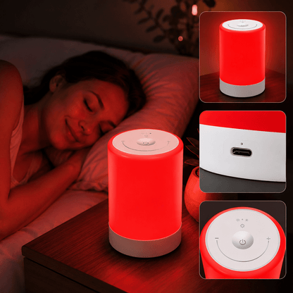 Lampe Luminothérapie Rouge 670nm | Aide au Sommeil - Beautybienetre.