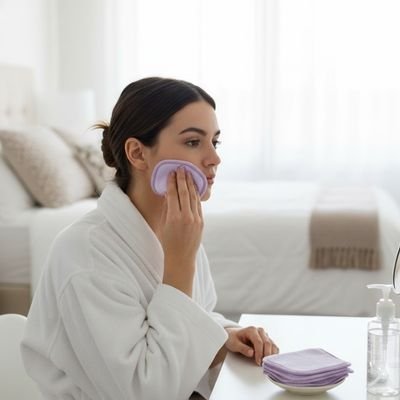 Lingettes démaquillantes lavables | ÉcoDouceur - Beautybienetre.