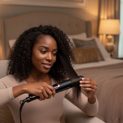 Lisseur Professionnel à Plaques Céramiques | DomptExpress - Beautybienetre.