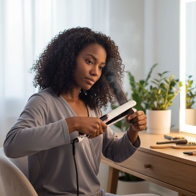 Lisseur Professionnel à Plaques Céramiques | DomptExpress - Beautybienetre.