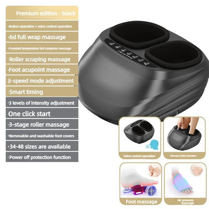 Masseur de Pieds Chauffant | Vibrations, Pétrissage & Acupression - Beautybienetre.