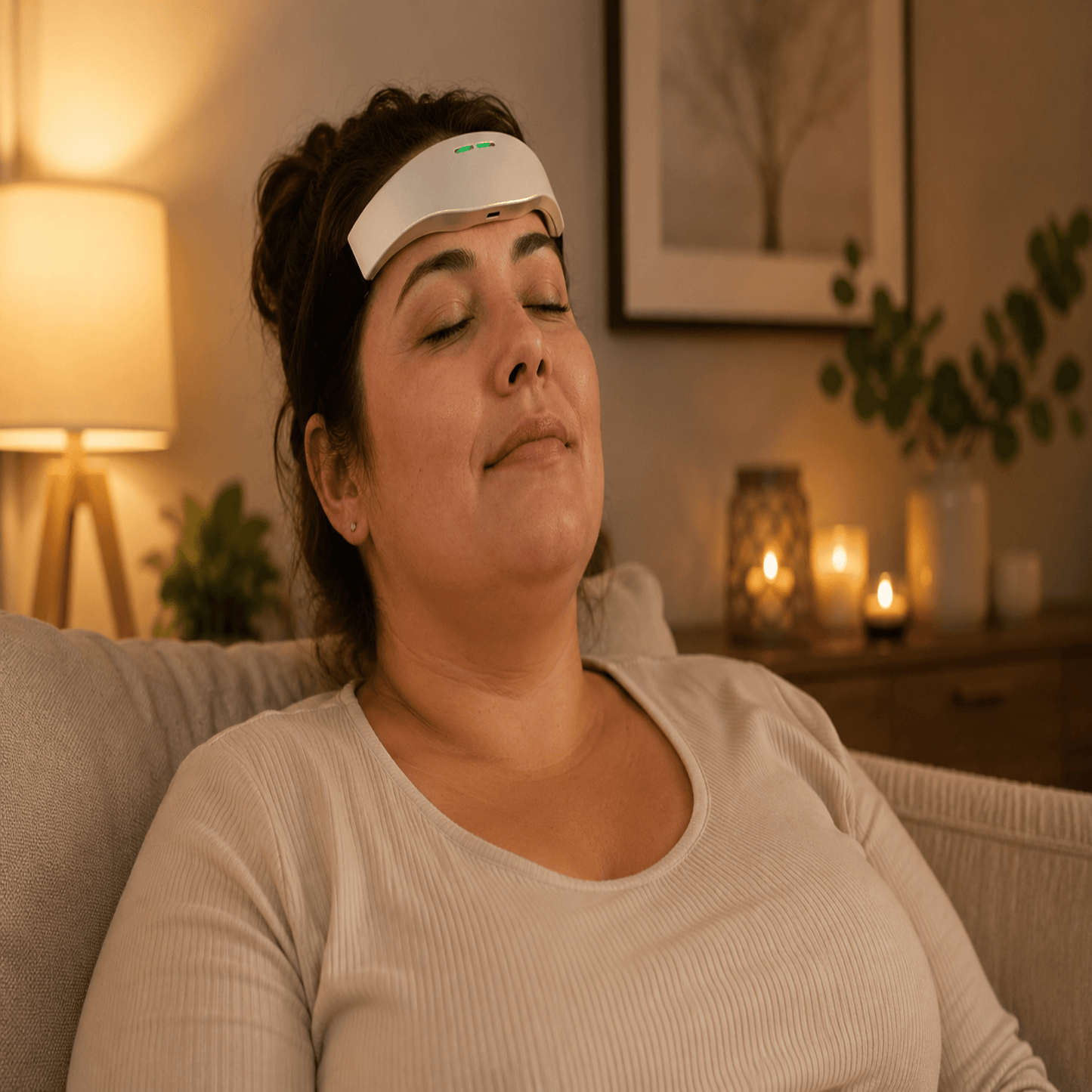 Masseur de Tête Électrique | Soulagement Migraines & Aide au Sommeil - Beautybienetre.