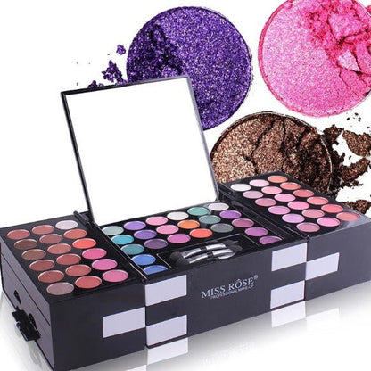 Palette Maquillage Yeux & Joues — Fard à Paupières, Blush & Sourcils - Beautybienetre.