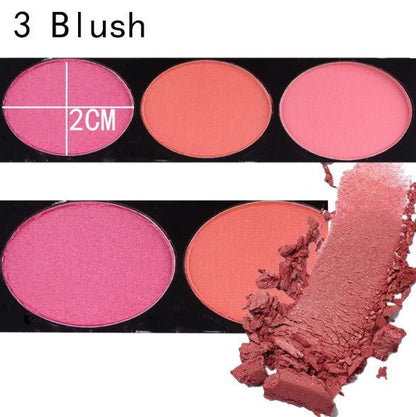 Palette Maquillage Yeux & Joues — Fard à Paupières, Blush & Sourcils - Beautybienetre.