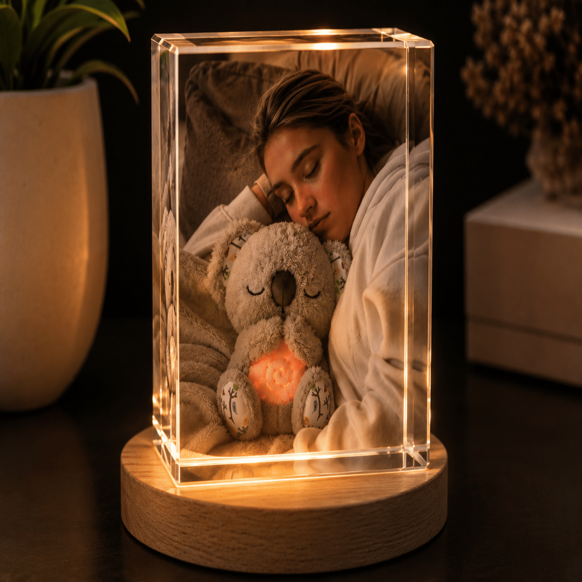 Peluche Koala Anti - Anxiété Respirante avec Musique Apaisante - Beautybienetre.