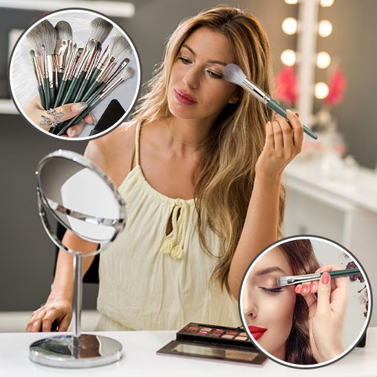 Pinceaux maquillage | Professionnels - Beautybienetre.