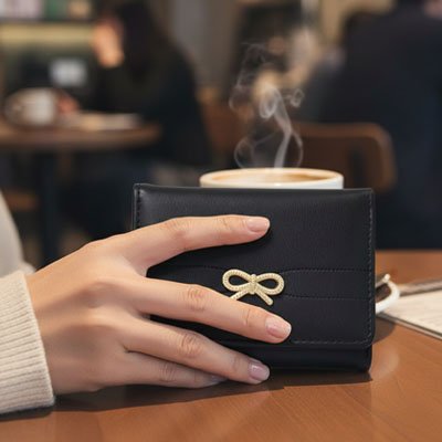 Portefeuille Compact | Cuir Véritable RFID - Beautybienetre.