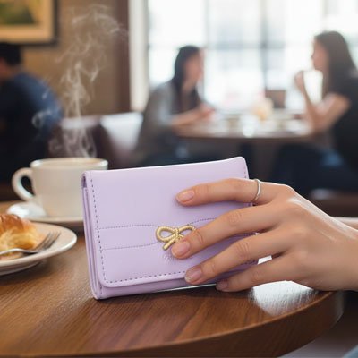 Portefeuille Compact | Cuir Véritable RFID - Beautybienetre.