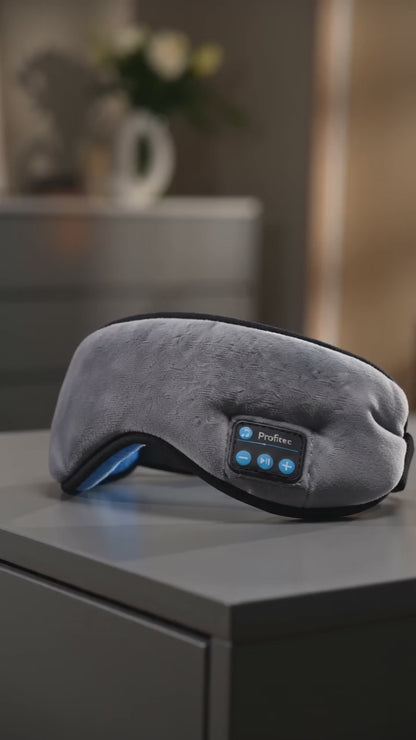Masque de sommeil Bluetooth avec écouteurs intégrés