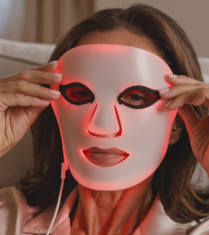 Masque LED Visage & Cou – 7 Couleurs