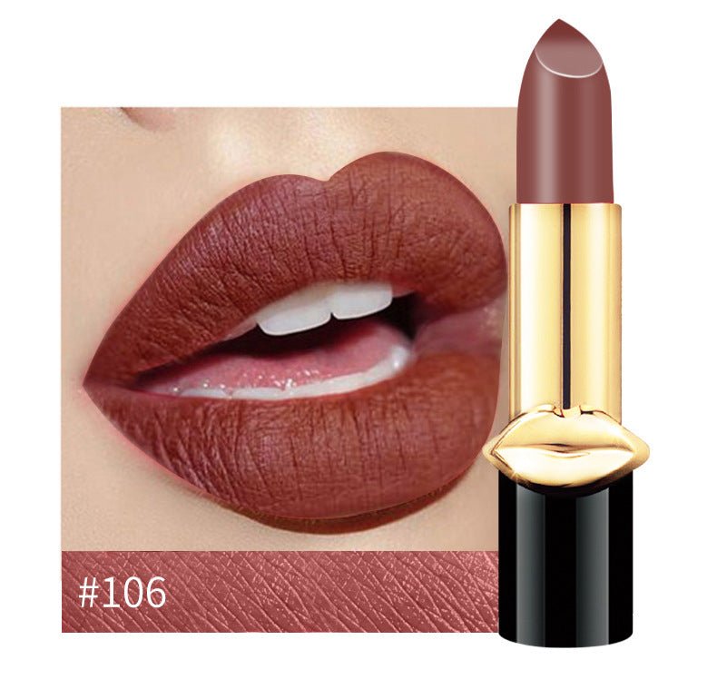 Rouge à Lèvres Mat Longue Tenue — 6 Teintes Tendance - Beautybienetre.