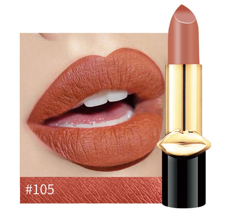 Rouge à Lèvres Mat Longue Tenue — 6 Teintes Tendance - Beautybienetre.