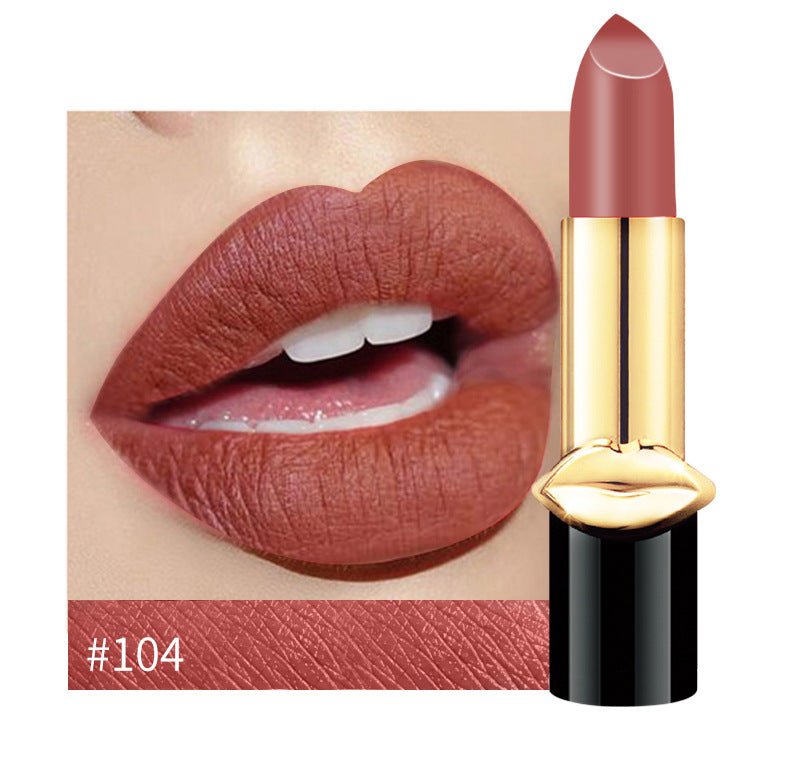 Rouge à Lèvres Mat Longue Tenue — 6 Teintes Tendance - Beautybienetre.