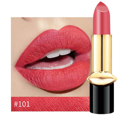 Rouge à Lèvres Mat Longue Tenue — 6 Teintes Tendance - Beautybienetre.