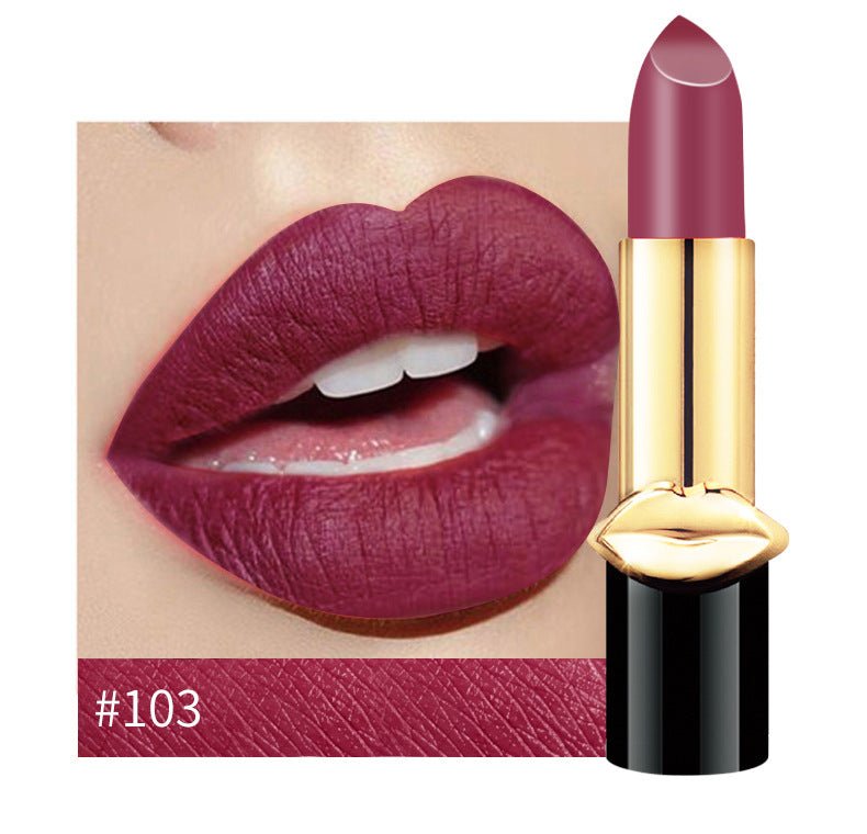 Rouge à Lèvres Mat Longue Tenue — 6 Teintes Tendance - Beautybienetre.