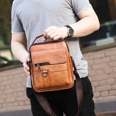 Sac bandoulière homme | Urban Élégance - Beautybienetre.