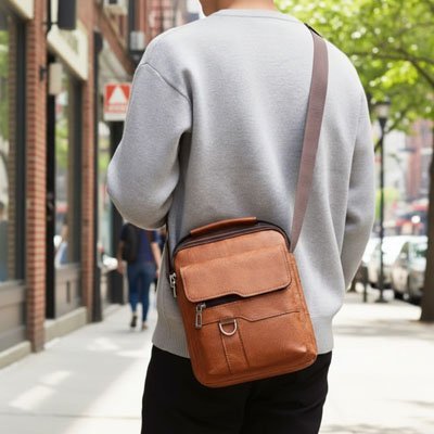 Sac bandoulière homme | Urban Élégance - Beautybienetre.