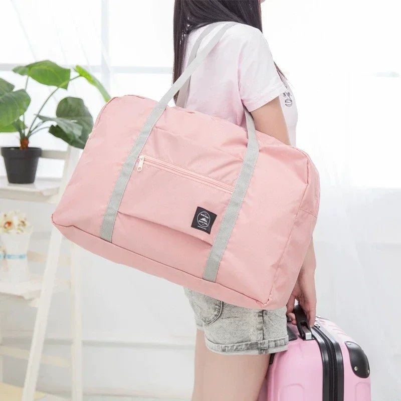 Sac de Voyage Pliable en Nylon – Grande Capacité - Beautybienetre.
