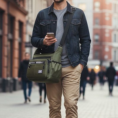 Sacoche homme | Élégance Premium - Beautybienetre.