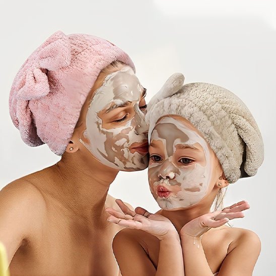 Serviette cheveux microfibre absorbante | Séchage rapide - Beautybienetre.