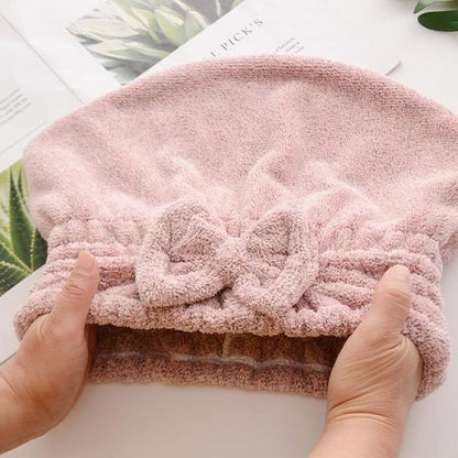 Serviette cheveux microfibre absorbante | Séchage rapide - Beautybienetre.