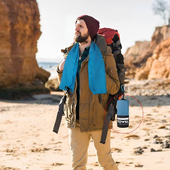 Serviette en microfibre | UltraDry - Beautybienetre.