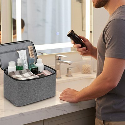 Trousse de toilette homme | Élégance Pratique - Beautybienetre.