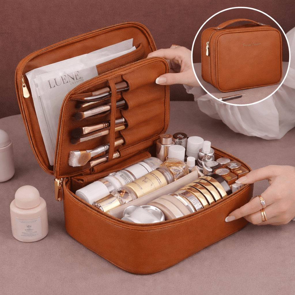 Trousse maquillage | Élégance Voyage - Beautybienetre.