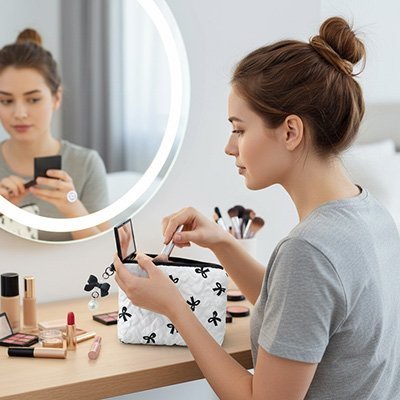 Trousse maquillage | Élégance Voyage - Beautybienetre.